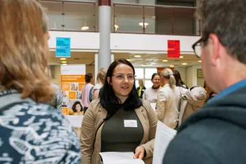 Teilnehmer*innen beim Netzwerktreffen Bildungsberatung Freiburg 2025 Teilnehmer*innen beim Netzwerktreffen Bildungsberatung Freiburg 2025