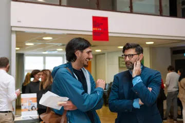 Teilnehmer*innen beim Netzwerktreffen Bildungsberatung Freiburg 2025 Teilnehmer*innen beim Netzwerktreffen Bildungsberatung Freiburg 2025