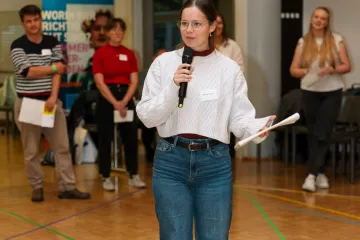 Teilnehmer*innen beim Netzwerktreffen Bildungsberatung Freiburg 2025 Teilnehmer*innen beim Netzwerktreffen Bildungsberatung Freiburg 2025