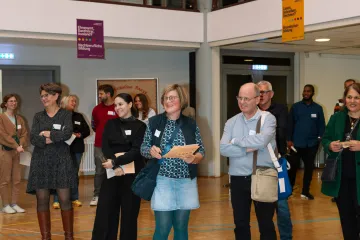 Teilnehmer*innen beim Netzwerktreffen Bildungsberatung Freiburg 2025 Teilnehmer*innen beim Netzwerktreffen Bildungsberatung Freiburg 2025