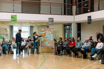 Teilnehmer*innen beim Netzwerktreffen Bildungsberatung Freiburg 2025 Teilnehmer*innen beim Netzwerktreffen Bildungsberatung Freiburg 2025